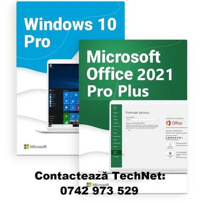 Stick bootabil - WINDOWS 10 PRO + OFFICE 2021 cu licente RETAIL