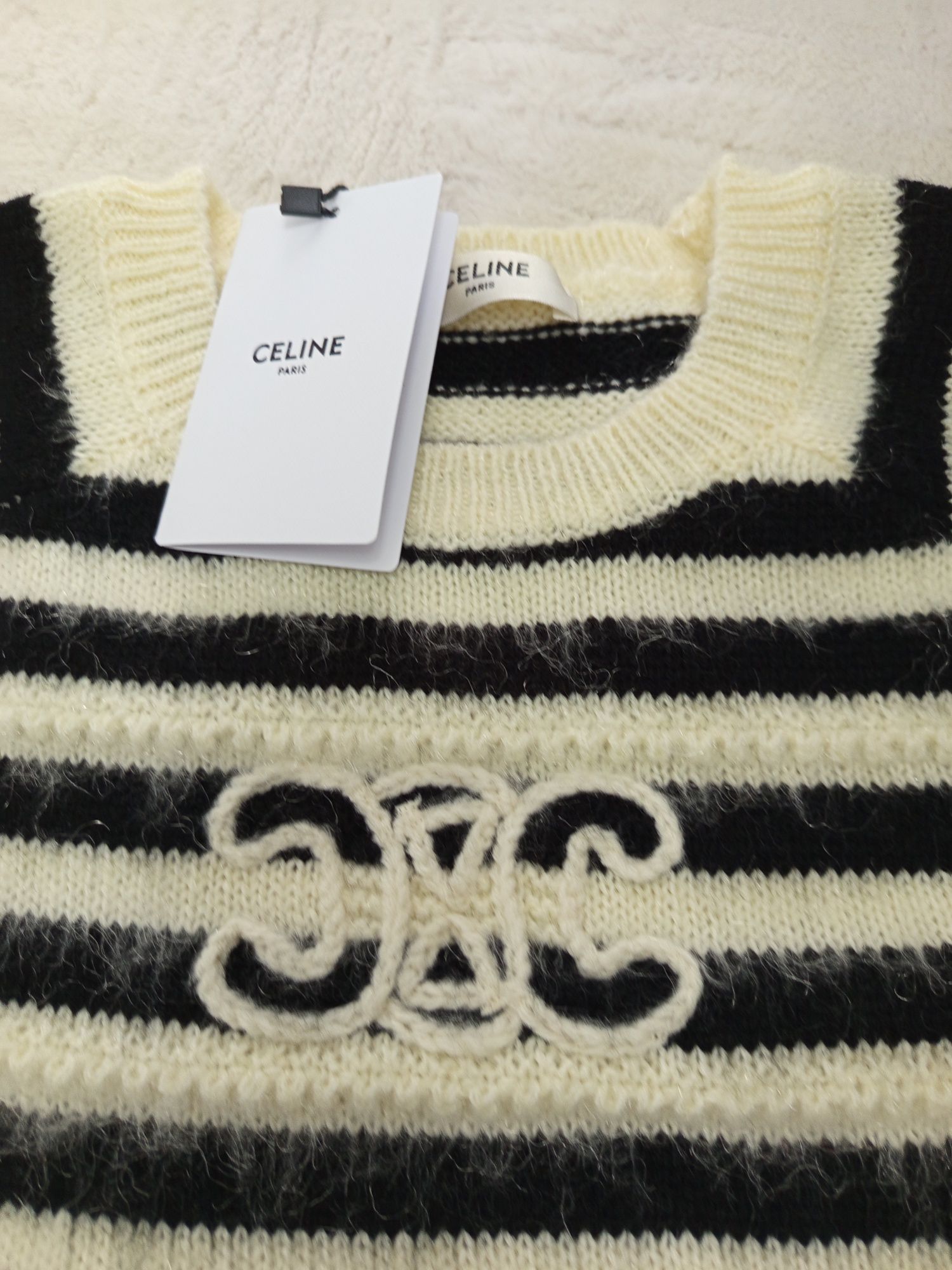 Pulover celine cu dungi