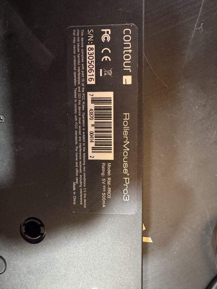 RollerMouse Pro3 Contour