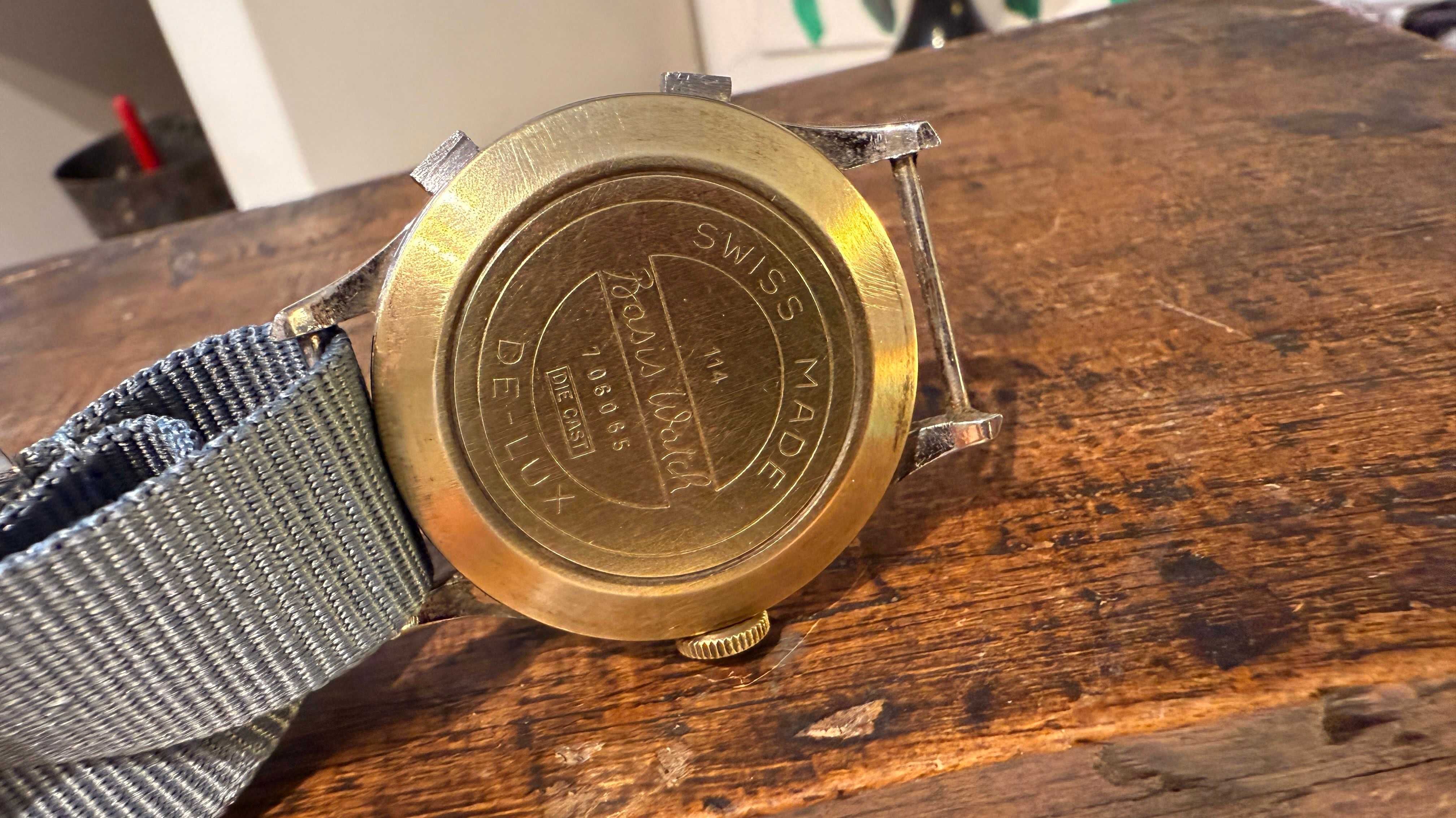 Ceas Chronograph Basis Sport vintage de colectie 38mm