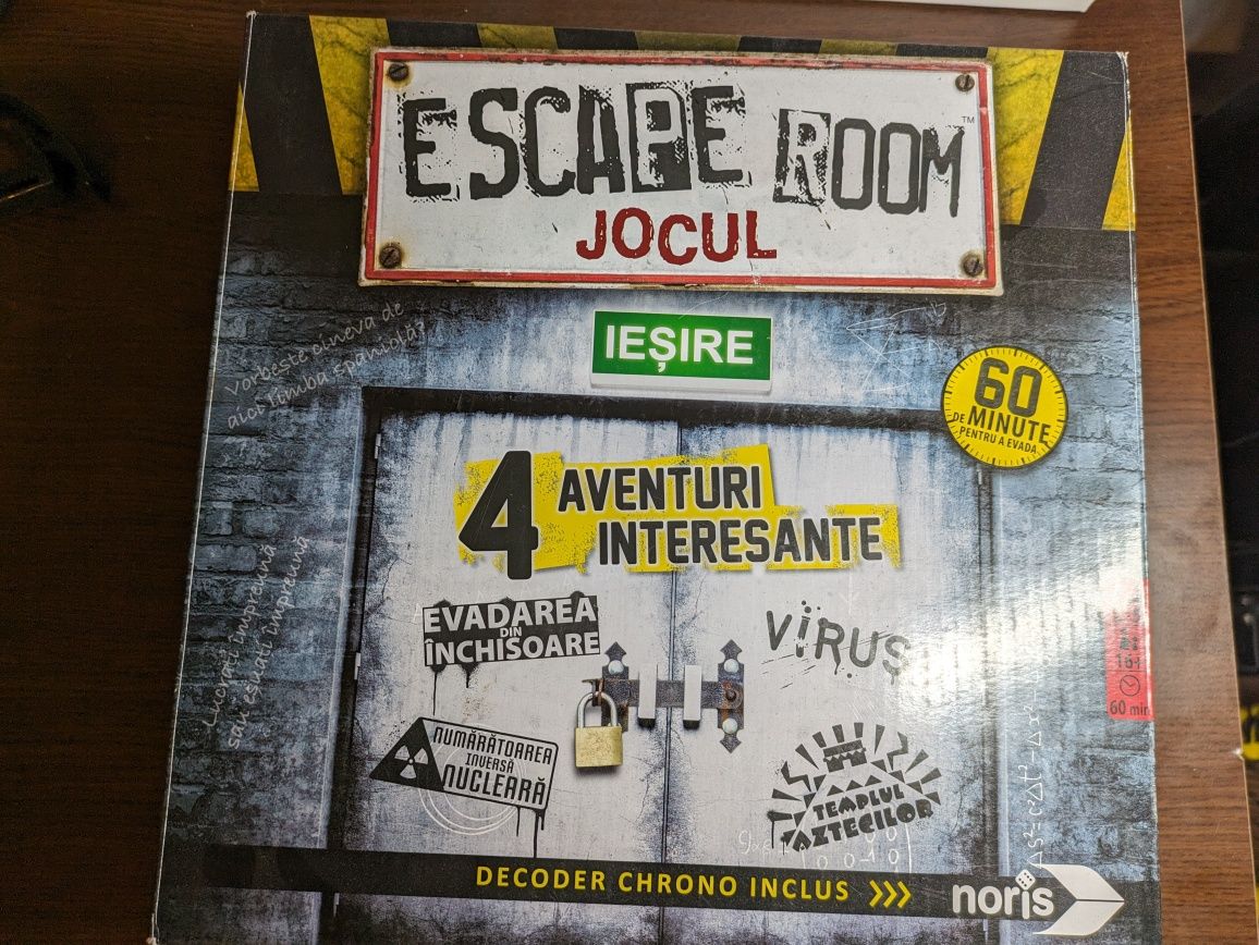 Joc escape room 4 jocuri + 2 extensii gratis