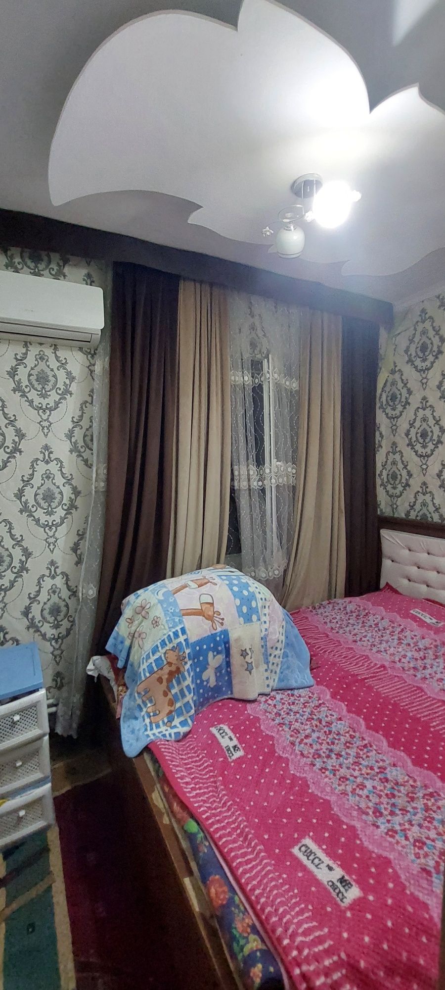 1²/5/5. Сергели 4. Квартира 38 м². Переделана в 2-х ком. Метро - 1 км