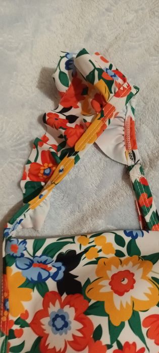 Costum de baie cu talie inalta marime mare XXL