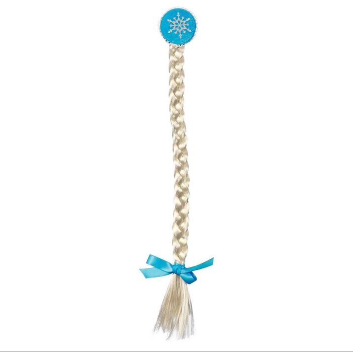 Рокля на ЕЛЗА от FROZEN с два подаръка: светещ ластик и корона