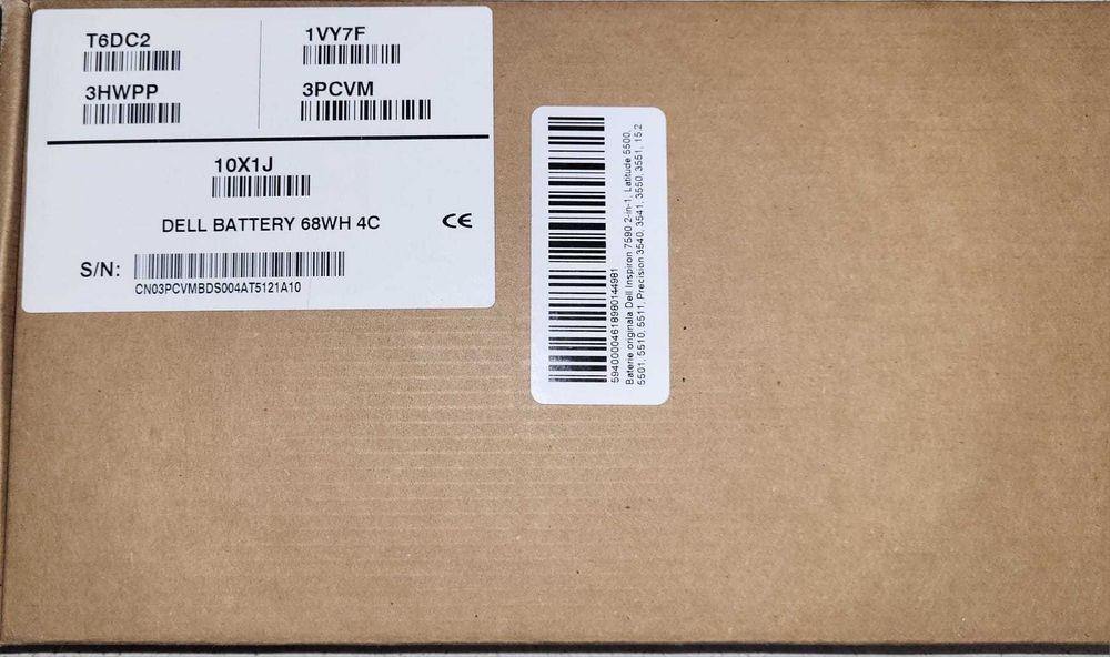 Baterie Dell 93FTF, GJKNX, 3HWPP, 6MT4T, G91J0, WDX0R, RJ40G