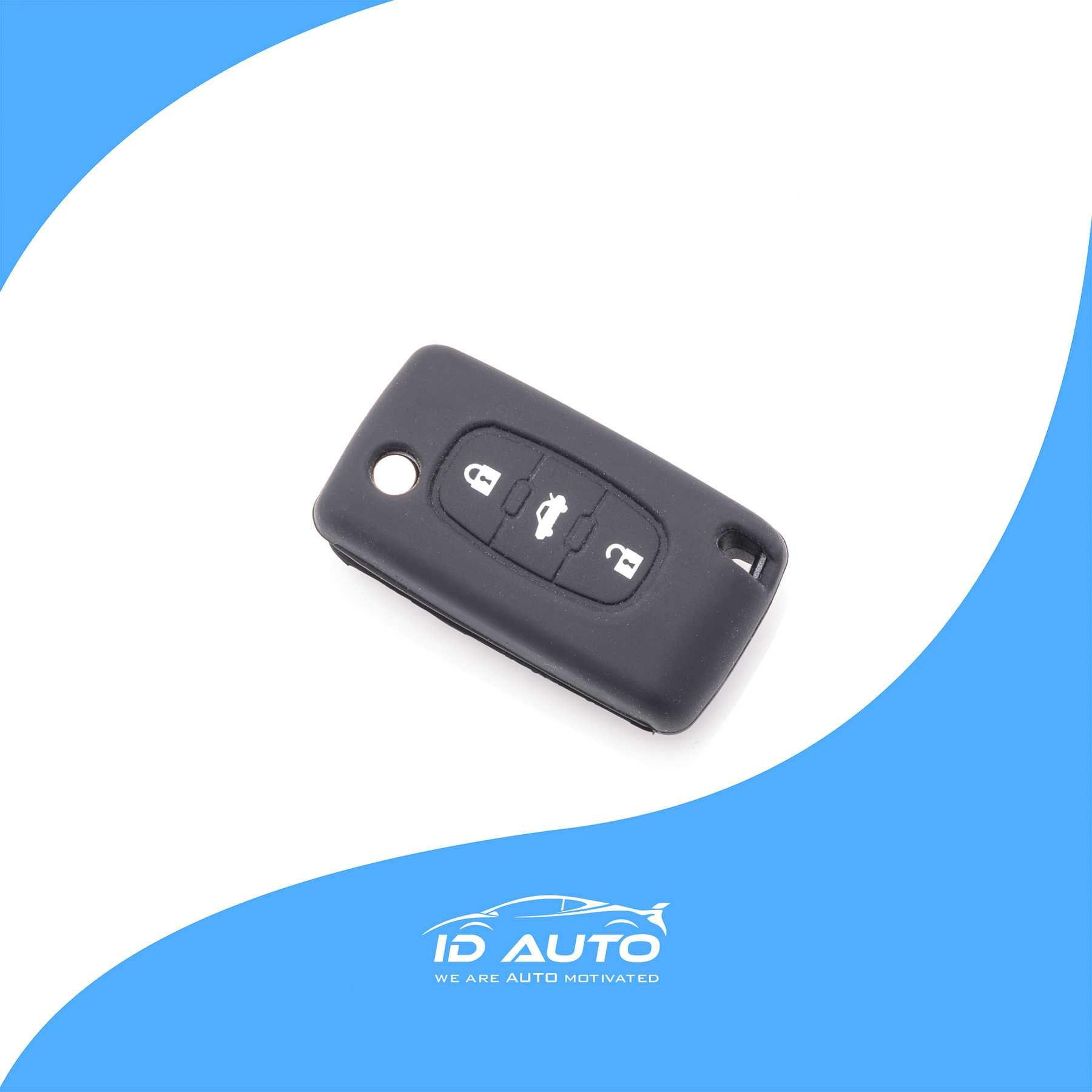 Калъф за ключ Peugeot / Citroen, Кейс силиконов/ Пежо, ситроен, авто