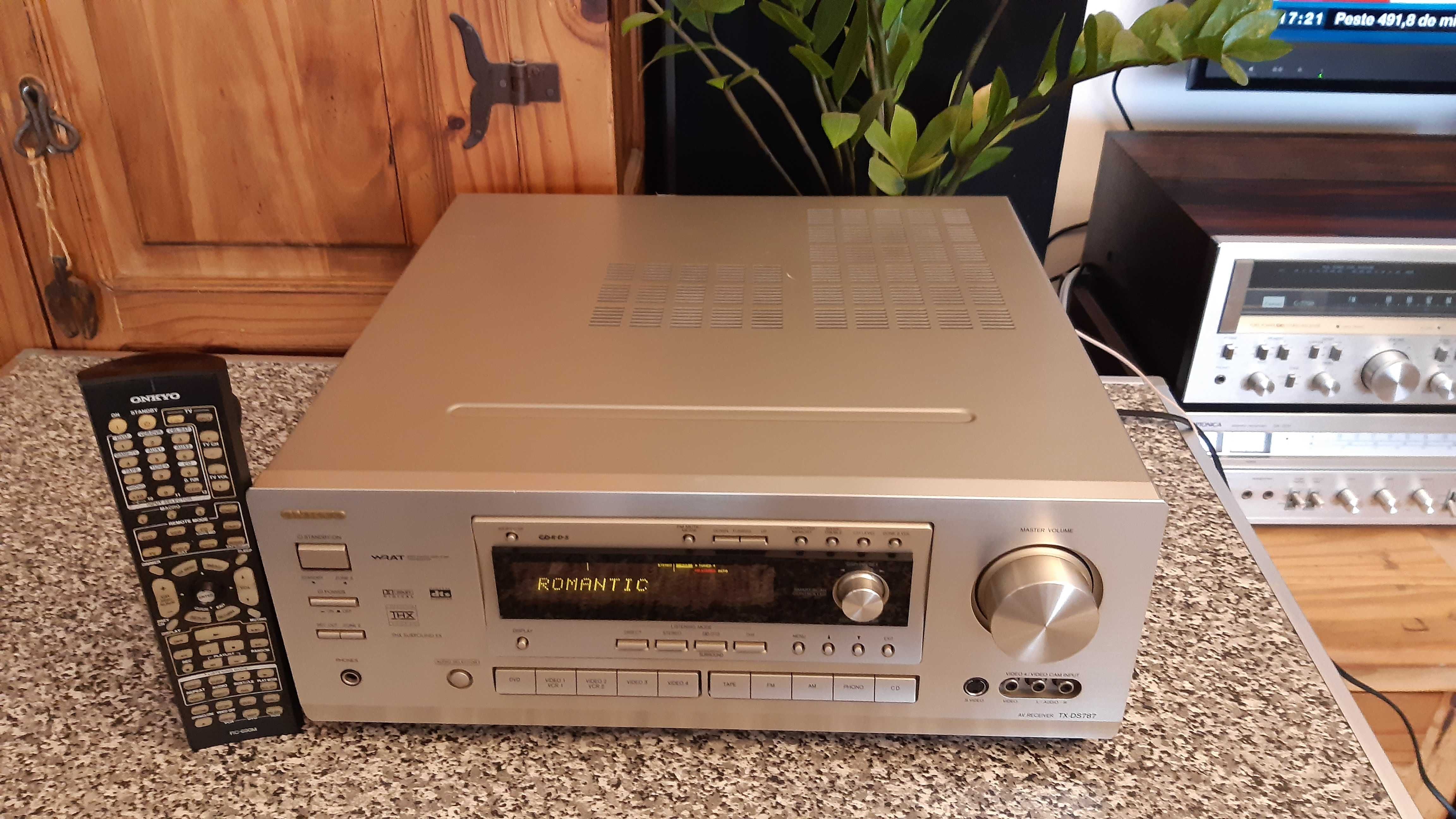 Receiver,amplificator 6.1 Onkyo TX-DS 787,telecomanda 17kg