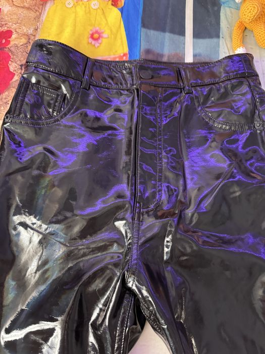 Pantaloni piele jeansi firma bershka zara impecabili