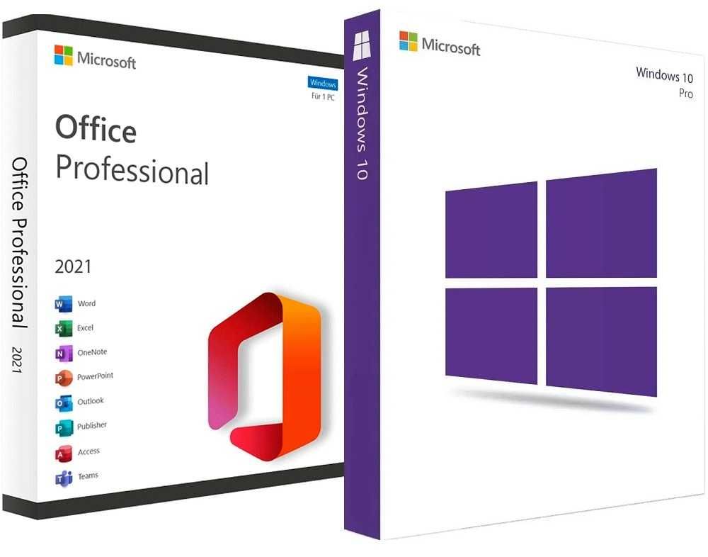 Stick USB Bootabil - Windows 10 Pro + Office 2021 - cu licenta retail