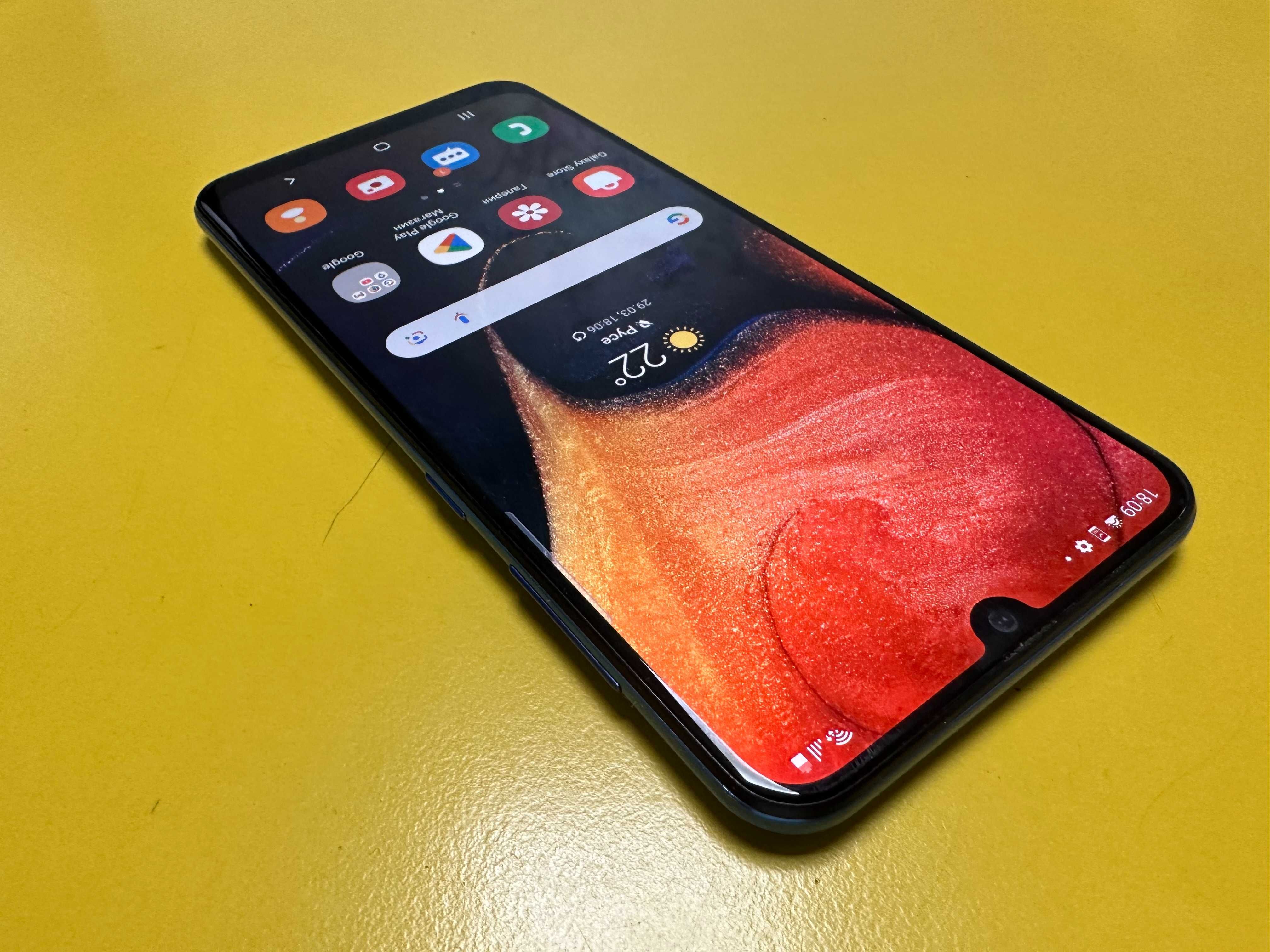Смартфон Samsung Galaxy A50 128GB 4GB RAM