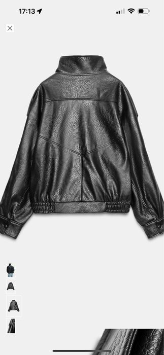 Vand geaca imitatie de piele Zara