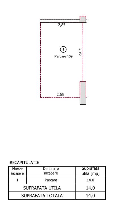 Novum Viilor loc de parcare subteran