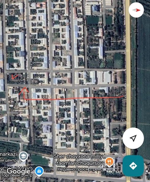 Yer uchastka 4ta yer uchastkasi 6sotixdan 24 sotix sotiladi