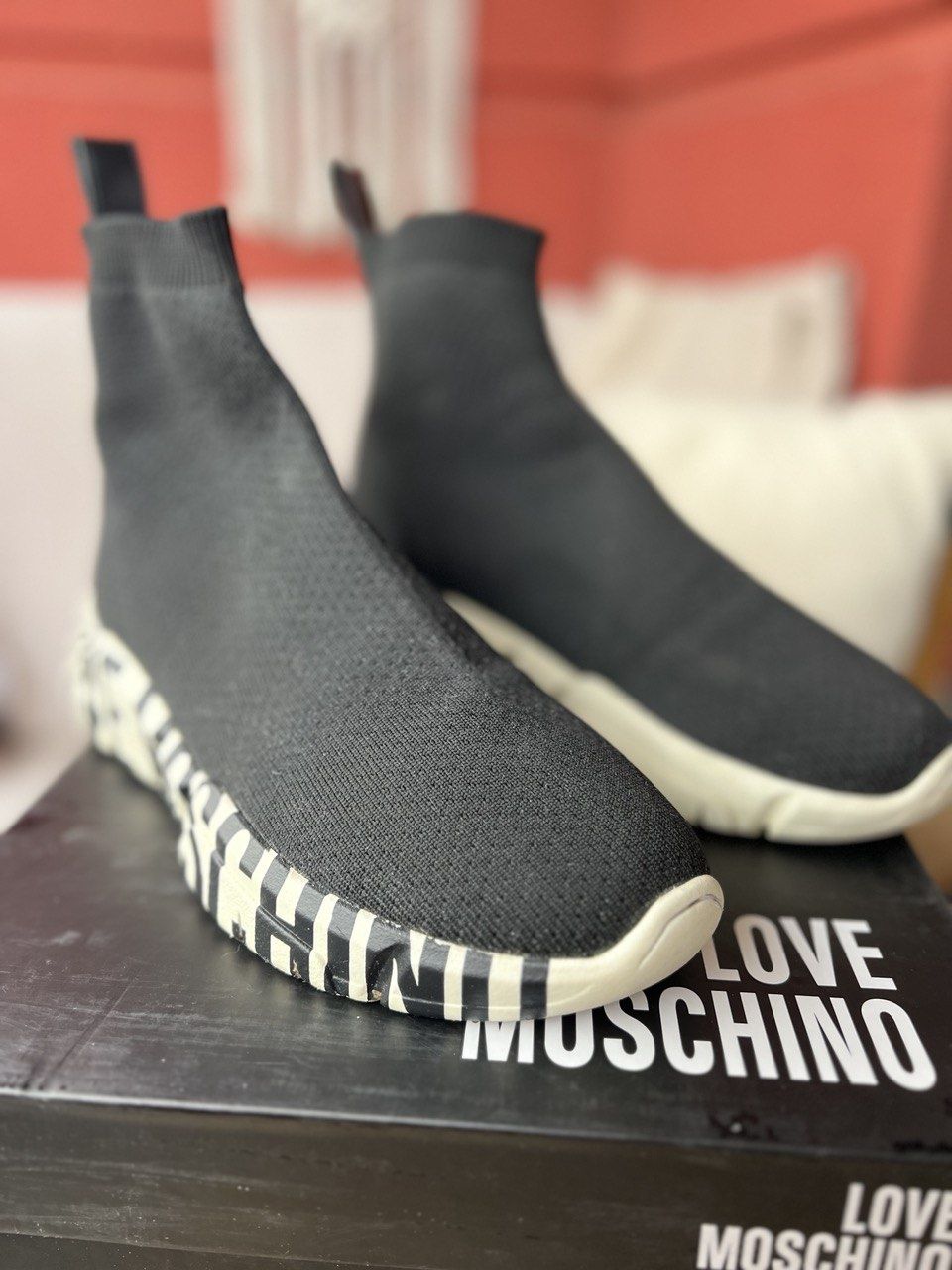 Кецове Moschino тип чорап