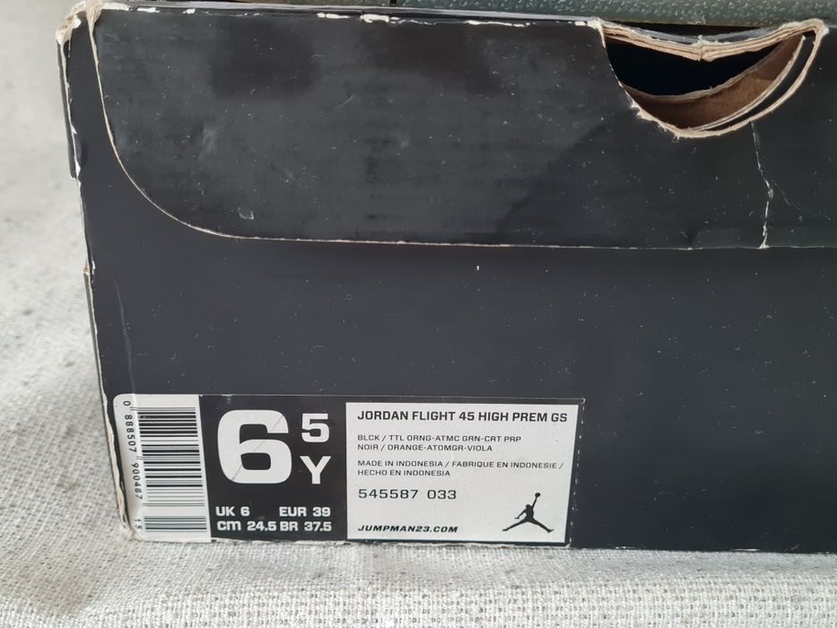 Ghete Jordan Flight nr 39