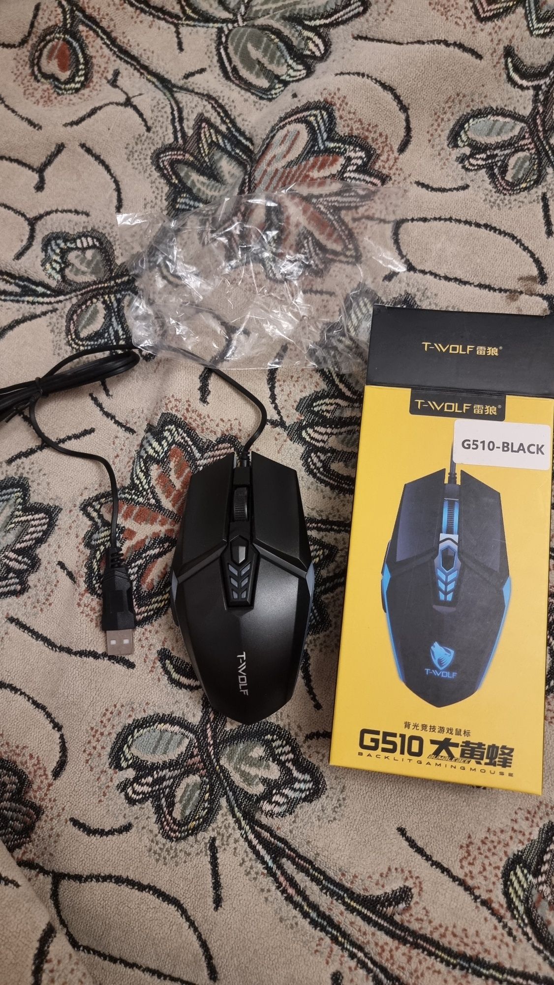 Mouse gaming T Wolf G510