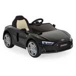 ТОП ЦЕНА!НОВО!Акумулаторна кола Audi R8 BLACK с 12V батерия,меки гуми