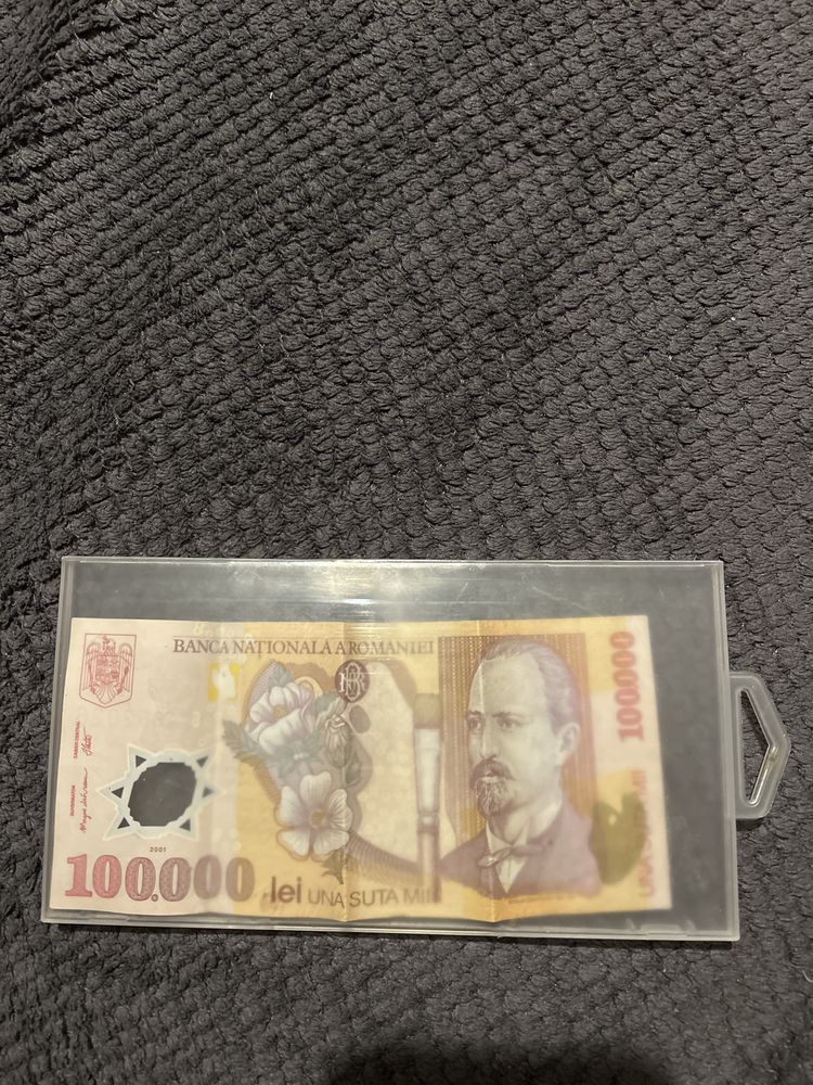 bancnota 100000 2001