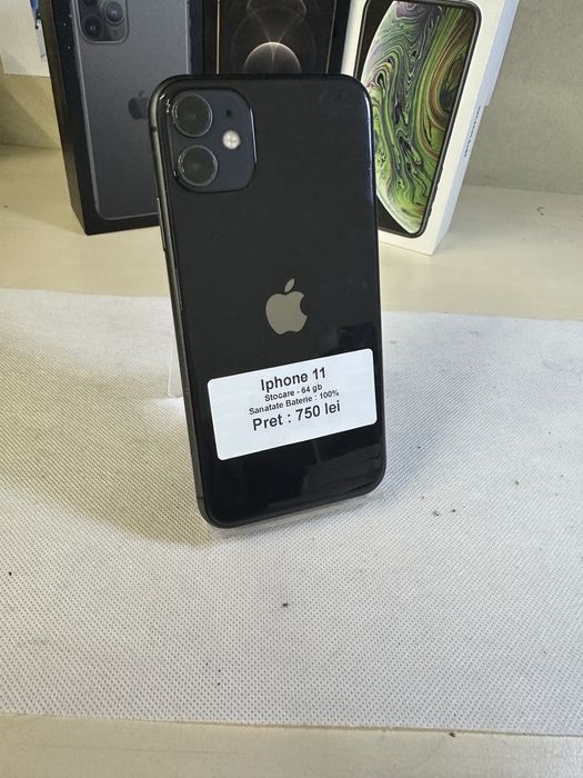 Iphone 11 / 64 gb / 100% baterie / garantie