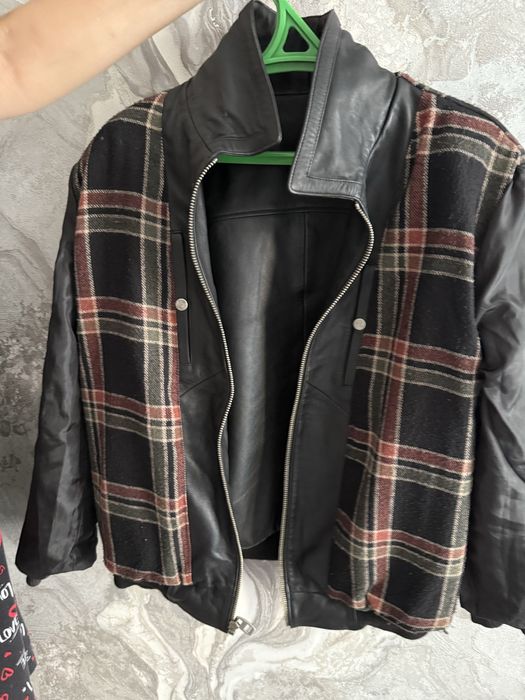 куртка из чистой кожи