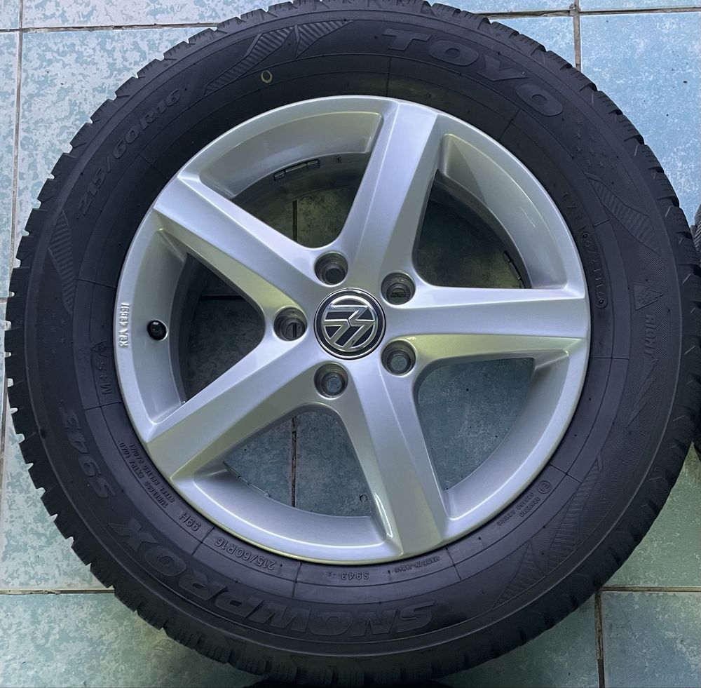 Jante aliaj R16 215/60 VW Passat B8 B9 Tiguan Touran