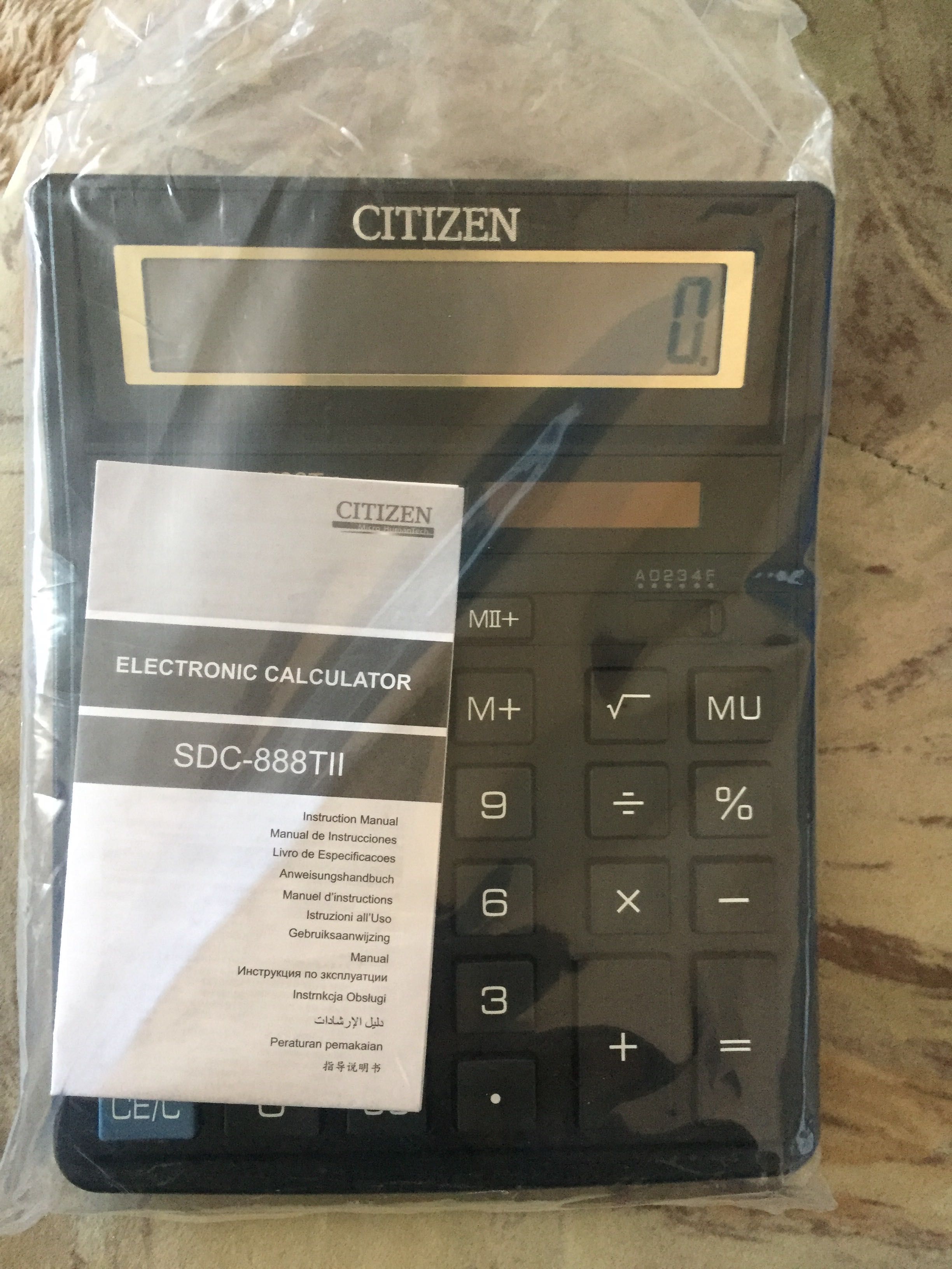 Продам настольный электронный Калькулятор Citizen