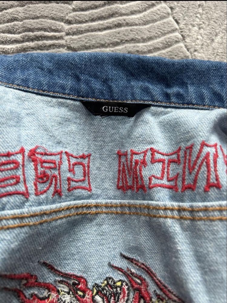 geaca denim Guess editie Japan