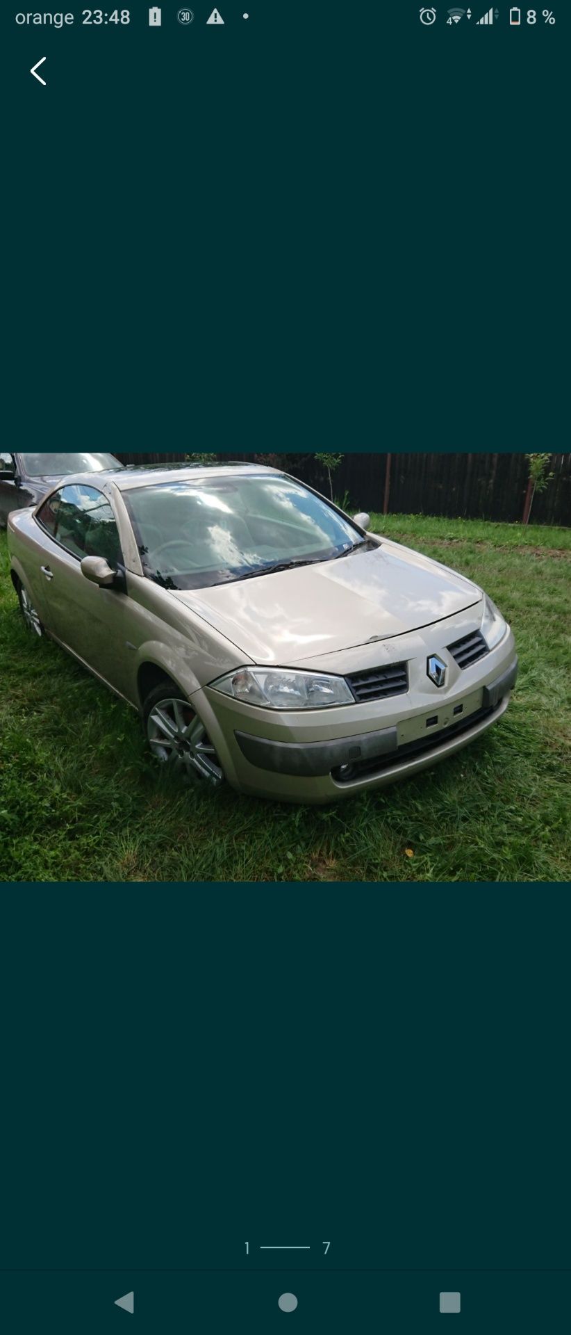 Piese Renault Megane ii 2 cc cabrio 1.9 dci euro 3 4  diesel 1.6 16v