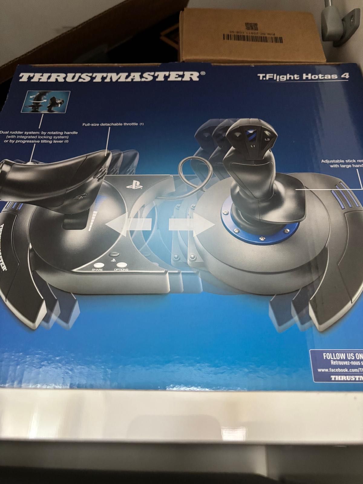 Thrustmaster hotas 4 контролер