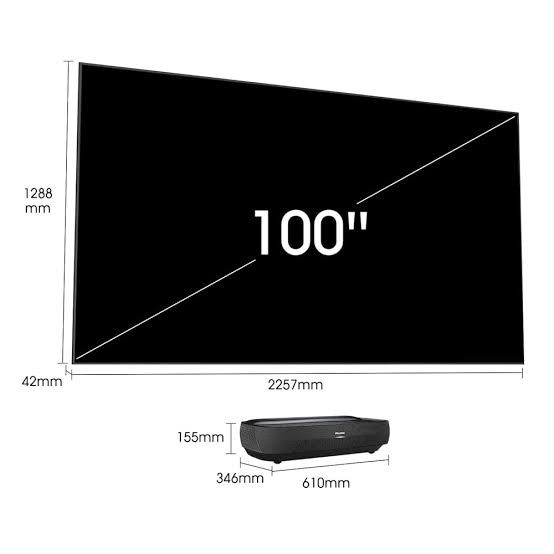 Bomba! Vând laser TV 100inch HISENSE 100L5HD cinema la superpret