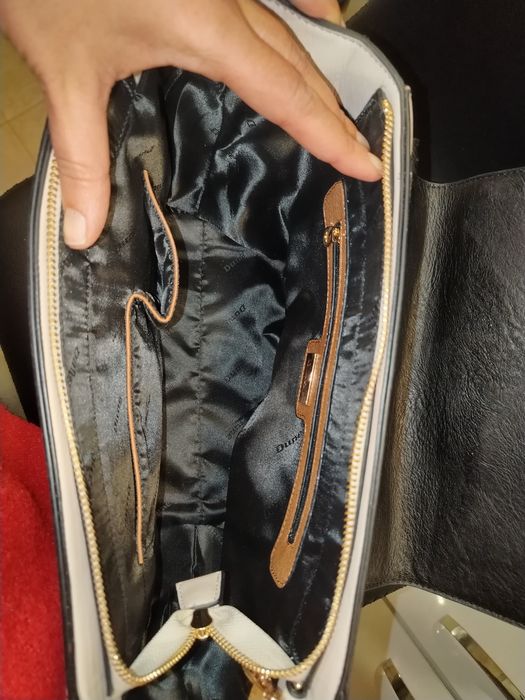 Чанта дамдка ежедневна кожена