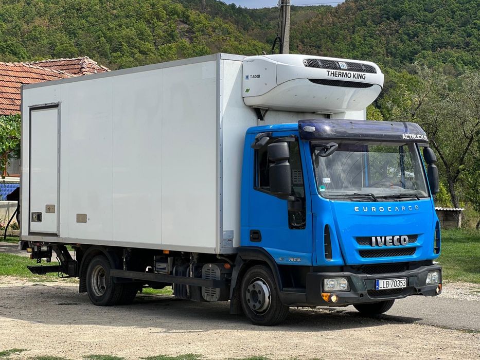 Iveco Frigorific Eurocargo 75€180 agregat independent congelator