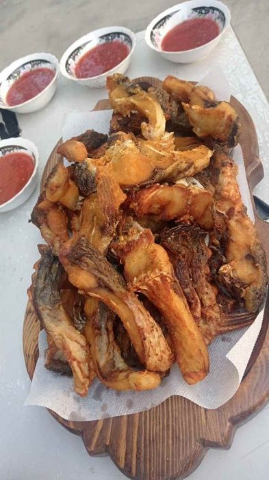 Отдых и рыбалка ЭКО Орол проточная вода очень вкусная рыба