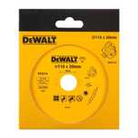 Диамантен диск DeWALT DT3714, 110 mm