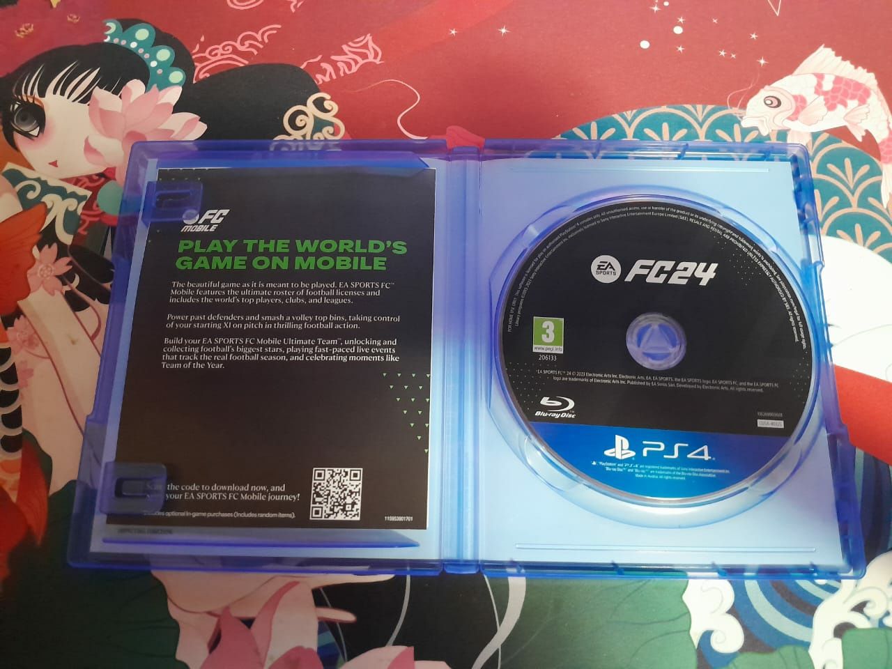Продам диск на ps4 ea fc 24