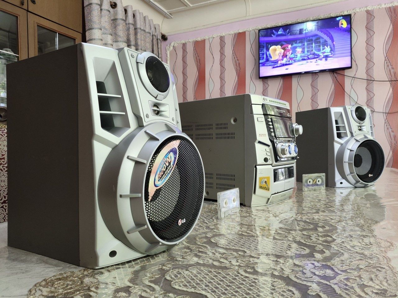 LG 100% ishleydi ovoz va bass sifatli baqquvvat sentr