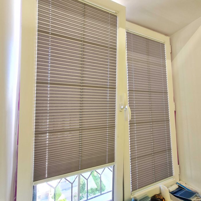 Jalyuzi Жалюзи плиссе - БЕЗ СВЕРЛЕНИЯ