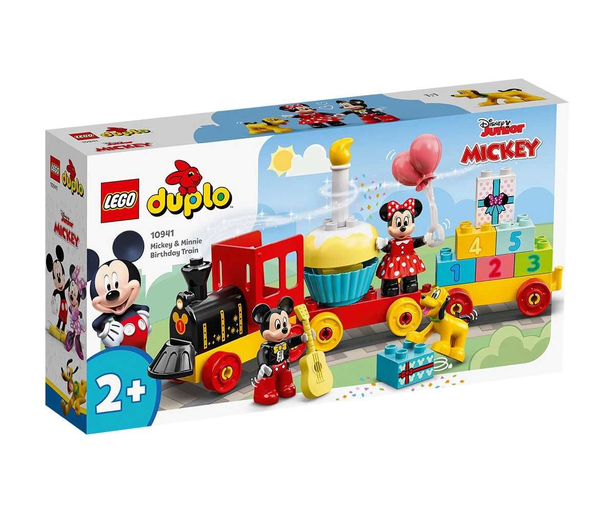 LEGO® DUPLO® Disney™ 10941 Влак за рожден ден на Мики и Мини