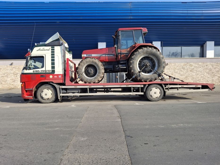 Transport Utilaje Teleorman încărcător frontal jcb cat merlot john dee