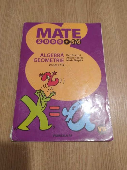 Set manuale matematică