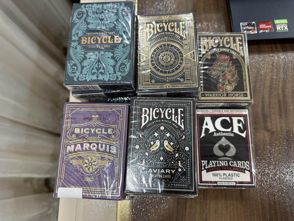 Игральные карты Bycicle, Made in USA