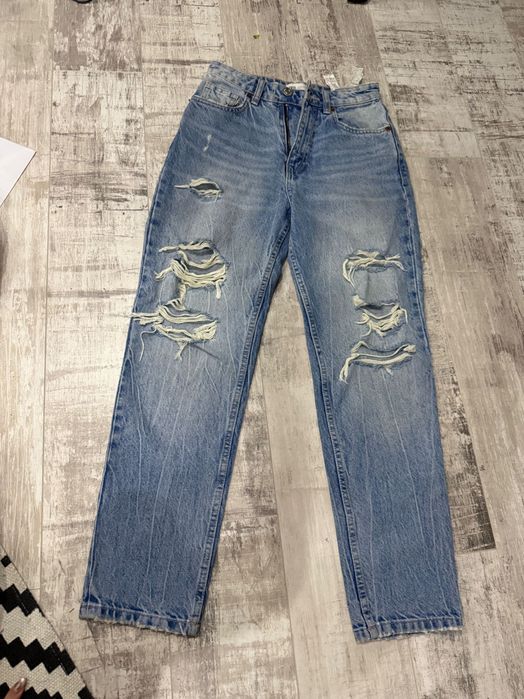 Дънки Zara mom fit jeans Зара