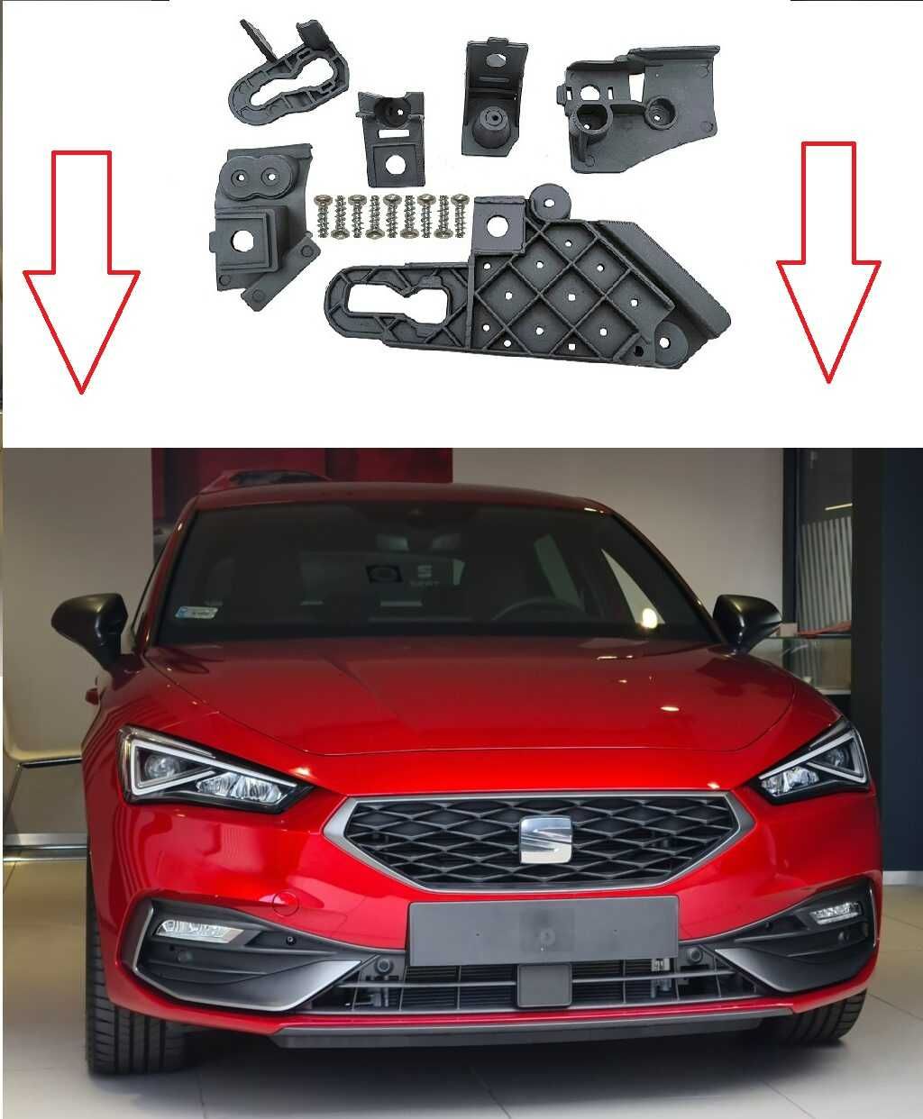 Ремонтен комплект щипки за фар Seat Leon 4  remonten komplekt shtipki