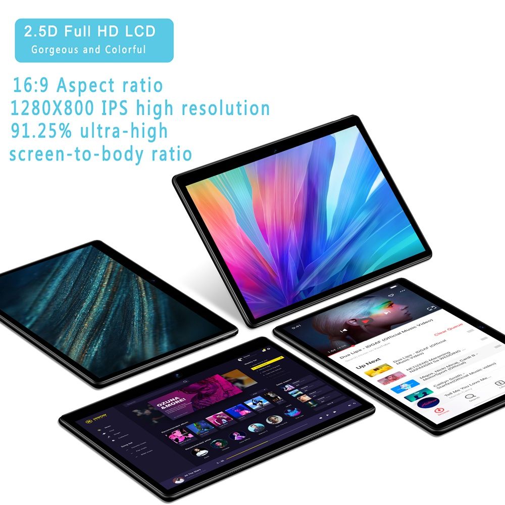 Tabletă BDF M107 - 10.1 inch, 4GB RAM, 64GB ROM, Dual SIM, WiFi - noua
