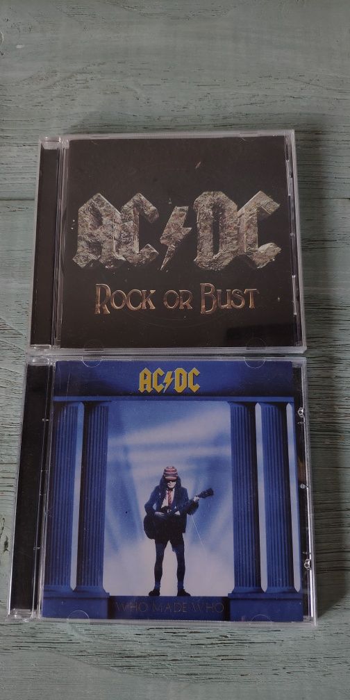 Cd компакт-диски Metallica, Muse, AcDc