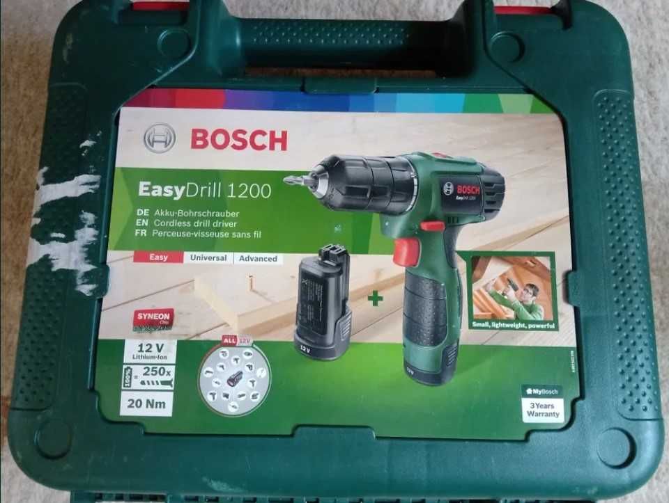 Bormasina Bosch EasyDrill 1200, 2 acum., 30Nm