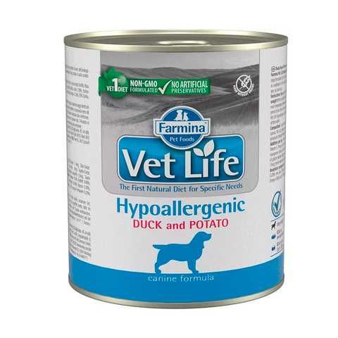 Farmina (Фармина) - Vet Life Dog Hypo,  при пищевой аллергии, 300 г