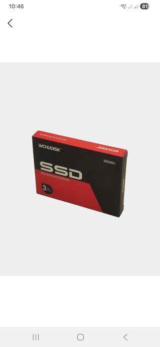 SSD 256GB sotiladi