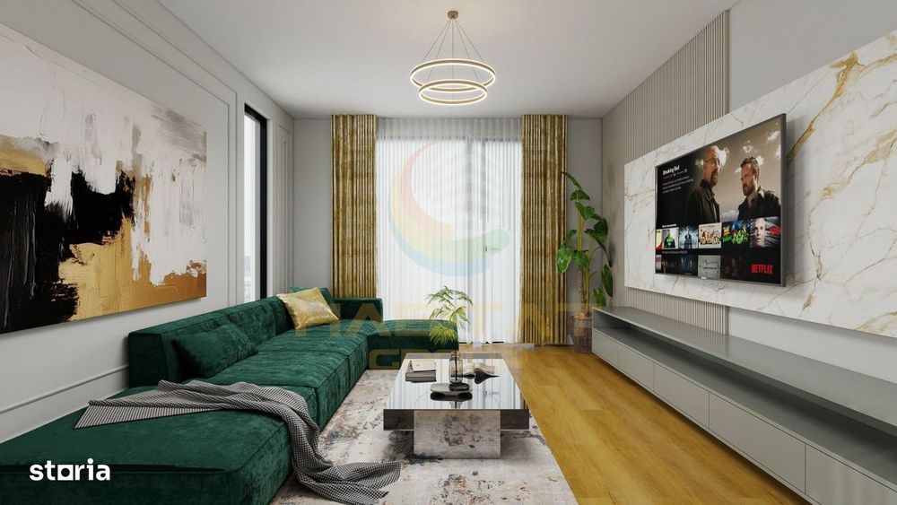 Pallady-Metrou Teclu-3 camere, dec, 2 bai, geam tripan