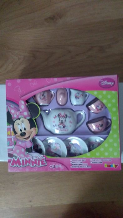 Jucărie set ceai, Minnie, din porțelan, Disney , vârstă 3+ - NOU